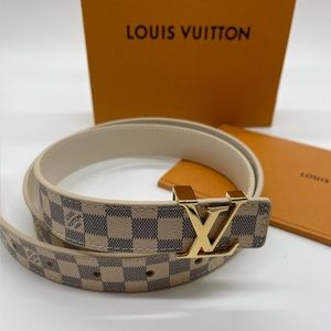 Louis Vuitton LV initiales reversible 25MM belt